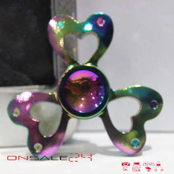 FIDGET SPINNER 3 ARMED HEART SHAPED