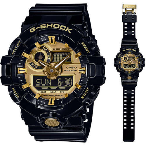 CASIO G-SHOCK GA-710GB-1ADR