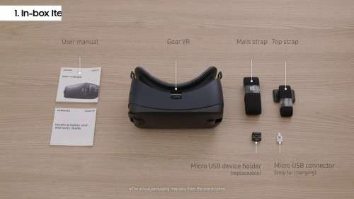 SAMSUNG GEAR VR 2 + CONTROLLER (SM-R323) - BLUE/BLACK