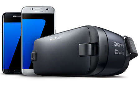 SAMSUNG GEAR VR 2 + CONTROLLER (SM-R323) - BLUE/BLACK