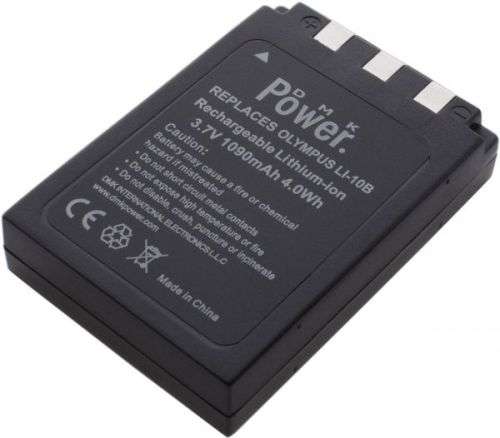 DMK Power Li-10B Replaces Olympus Battery 1090mAh for Li-10B