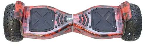 8.5" Offroad All-Terrain Hoverboard With Built in Bluetooth Sound System - Red Fire