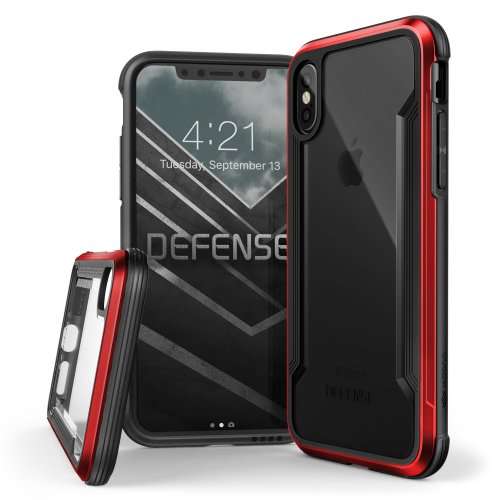 X-DORIA DEFENSE SHIELD FOR IPHONE X - RED