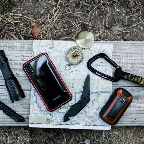 X-DORIA DEFENSE SHIELD FOR IPHONE X - RED