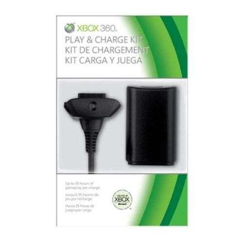 XBOX 360 PLAY AND CHARGE KIT.