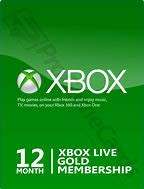 Xbox Live 12Mnth Membership