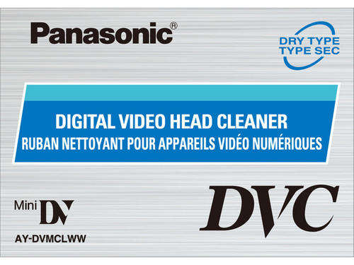 Panasonic - Mini DV Digital Video Head Cleaner  AY-DVMCLWW