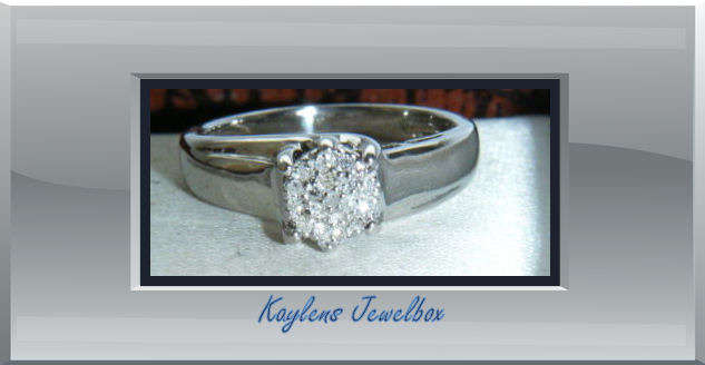 ***R3200***this superb solid silver 925 real .20 carat diamond cluster ring SIZE J