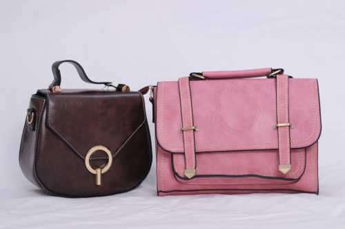 PU leather Angels new handbag
