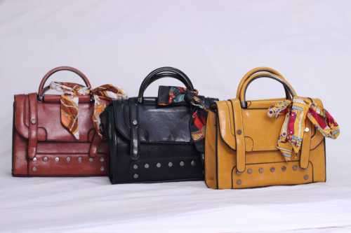 PU Leather angels handbag