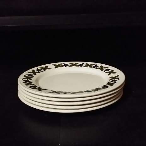 5 x STAFFORDSHIRE ENGLAND IRONSTONE PLATES / BID PER PLATE