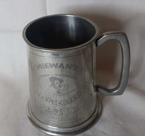 VINTAGE   PEWTER TANKARD   SHEFFIELD ENGLAND