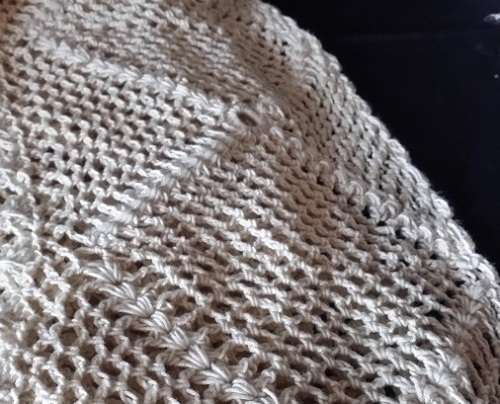 CROCHET ROUND  TABLE CLOTH 165 CM