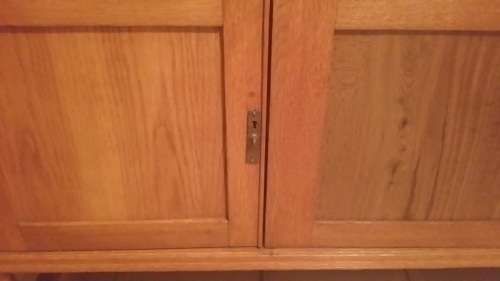 VINTAGE OAK SERVER SIDEBOARD