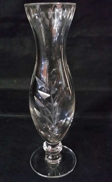 CRYSTAL glass  VASE