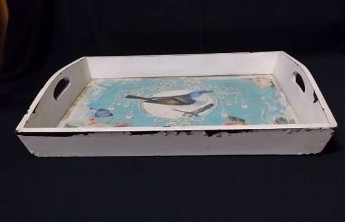 VINTAGE SHABBY CHIC TRAY