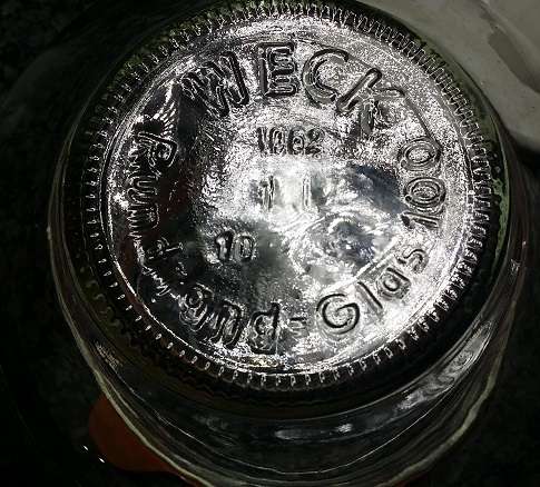 SET OF 3  WECK STORAGE JARS