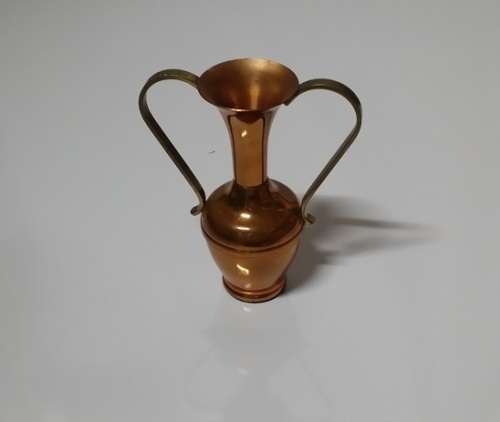 A COPPER VASE