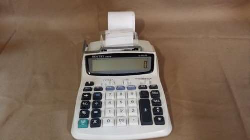 SENTRY BATTERY ADDING MACHINE