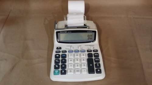 SENTRY BATTERY ADDING MACHINE