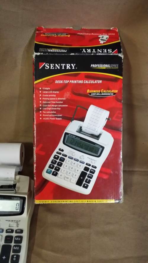 SENTRY BATTERY ADDING MACHINE