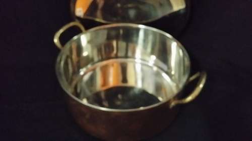 COPPER POT 24  CM X 10  CM