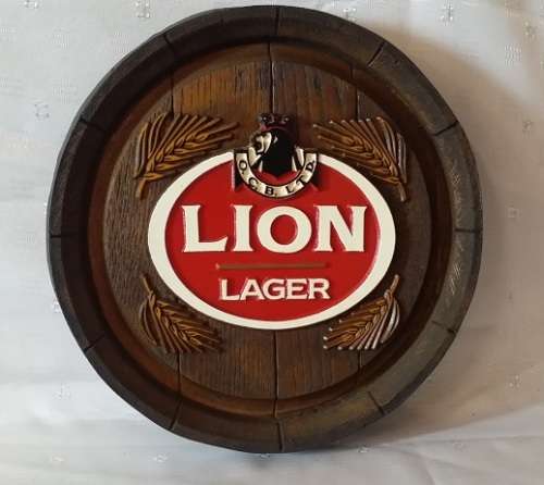 LION  BEER SIGN
