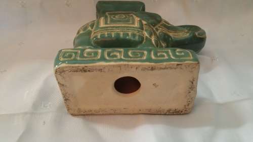 GREEN ORIENTAL ELEPHANT ORNAMENT