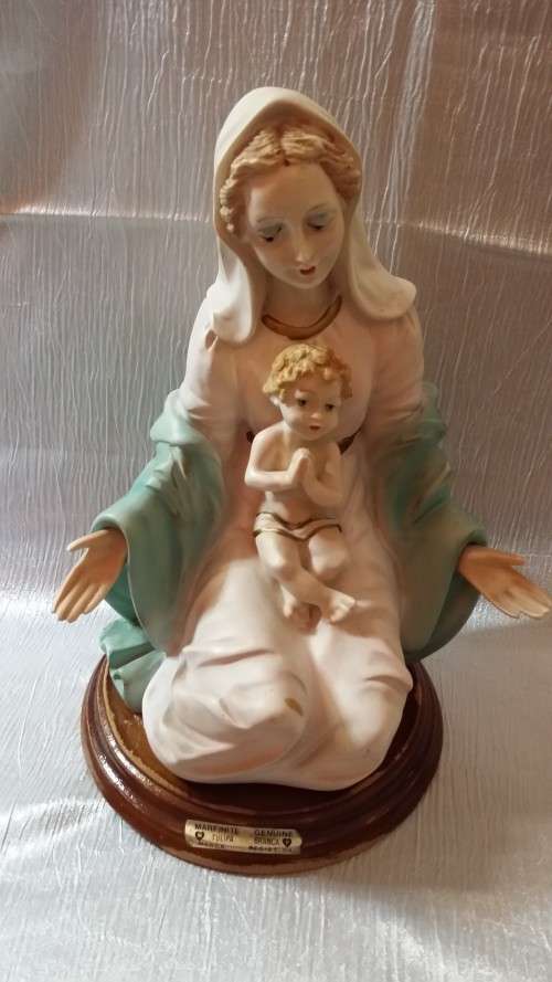 MARFINITE TULIPA MARCA GENUINE BRANCA FIGURINE LARGE 25 CM X 15 CM