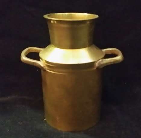 BRASS MILK CAN ORNAMENT 10 X 5 CM