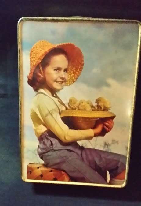 VINTAGE EDWARD SHARP TIN