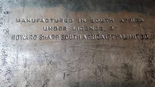 VINTAGE EDWARD SHARP TIN