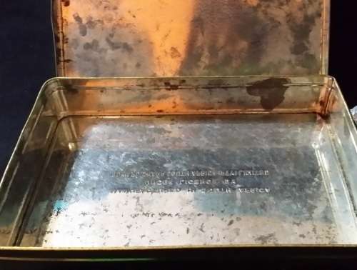 VINTAGE EDWARD SHARP TIN