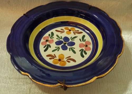 HAND PAINTED HOLLAND BOWL / PLATE