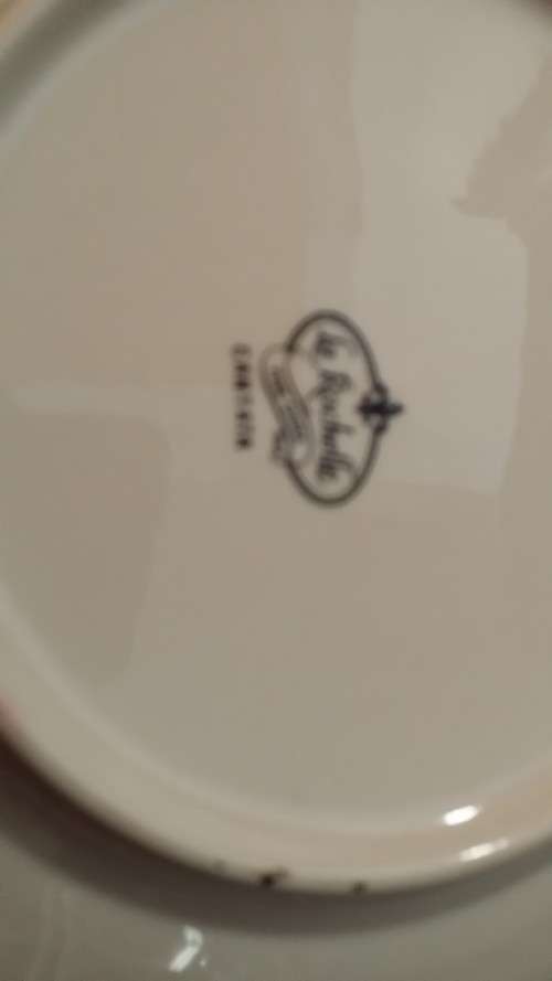 LA ROCHELLE CANTANA FINE CHINA PLATE  19 CM