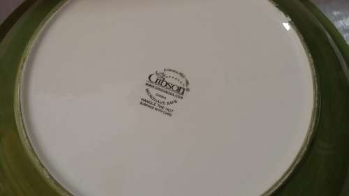 GIBSON  USA FLORAL BOWL 28 X 4 CM