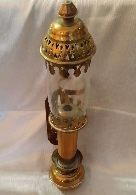 COPPER WALL LAMP 32 X 10 CM