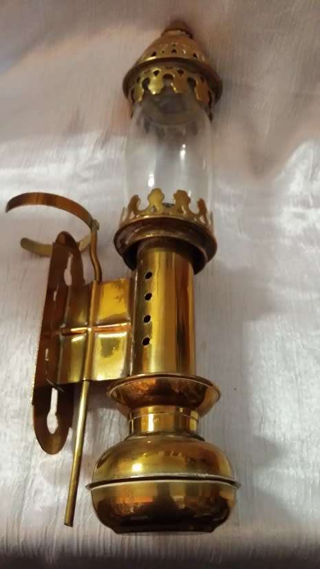 COPPER WALL LAMP 32 X 10 CM