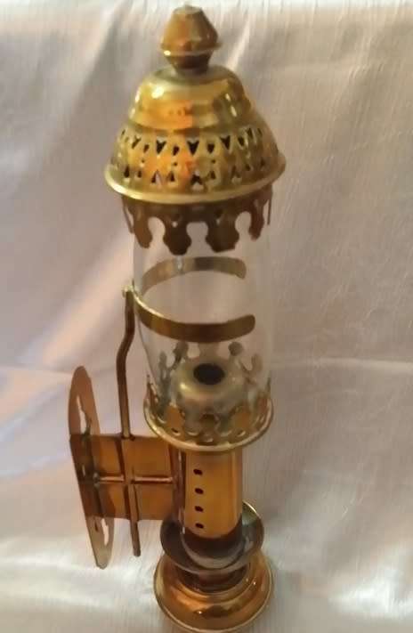 COPPER WALL LAMP 32 X 10 CM