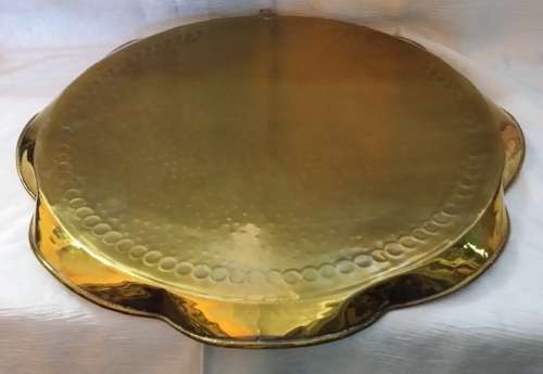 BRASS TRAY 44 CM X 2 CM
