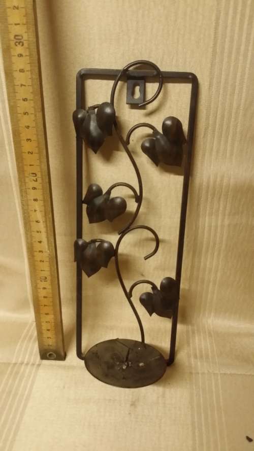 METAL WALL CANDLE HOLDER /STAND