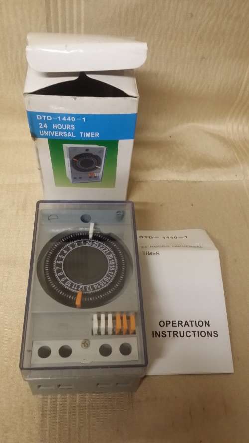 24 HOUR ELECtrical UNIVERSAL TIMER