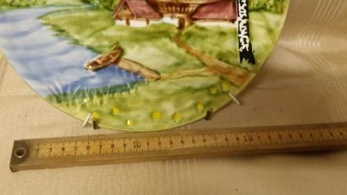 DUTCH WINDMILL DECORATIVE PLATE