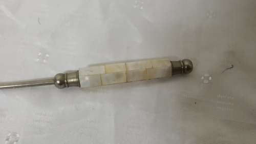 MOTHER OF PEARL INLAY CANDLE SNUFFER