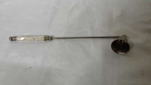 MOTHER OF PEARL INLAY CANDLE SNUFFER