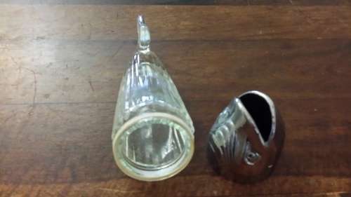 GLASS FISH 24 CM X 7 CM