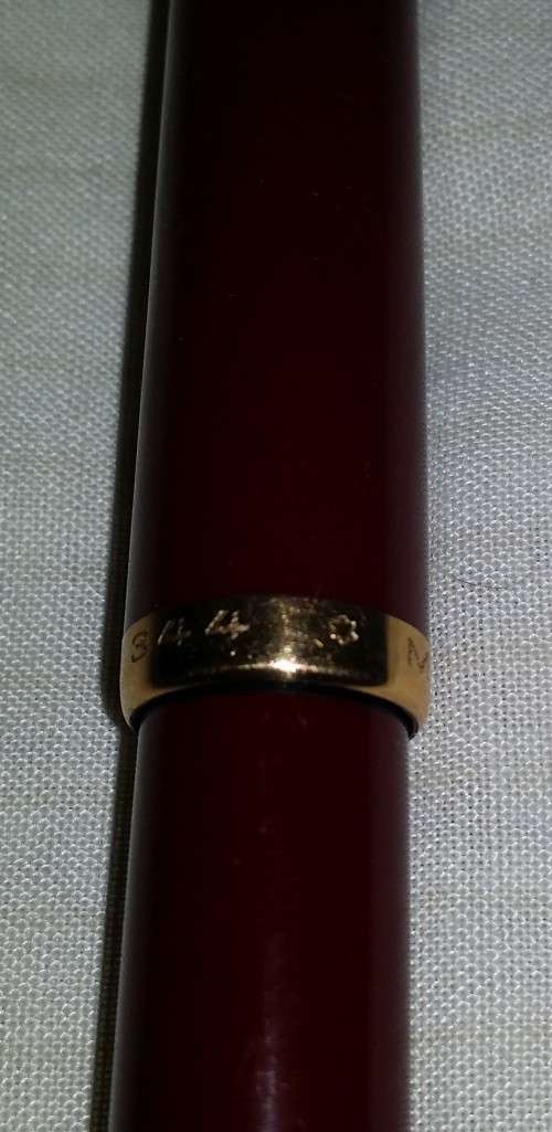 Montblanc 14ct  585  Gold Nip Fountain Pen  344