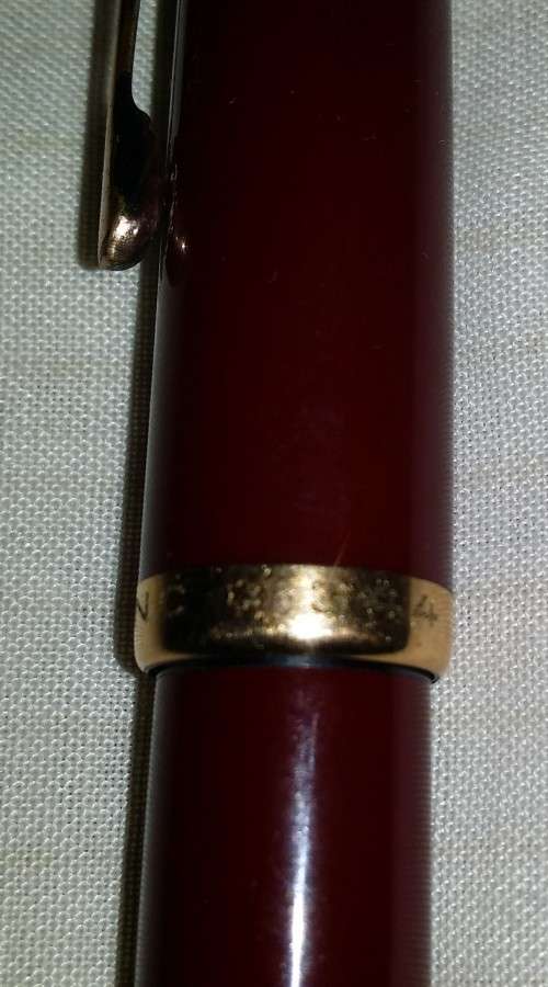 Montblanc 14ct  585  Gold Nip Fountain Pen  344