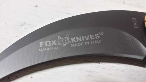 FOX MANDIAGO ITALY KNIFE 19 CM / BLADE 7 CM