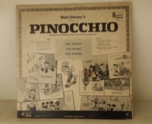 LP VINYL RECORD PINOCCHIO